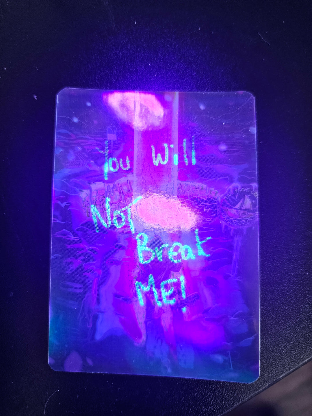 Dungeon Crawler Trading cards - Foil Secret Message