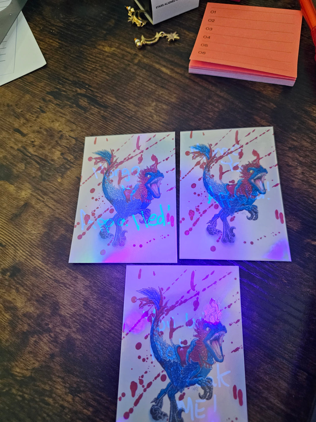 Dungeon Crawler Trading cards - Foil Secret Message