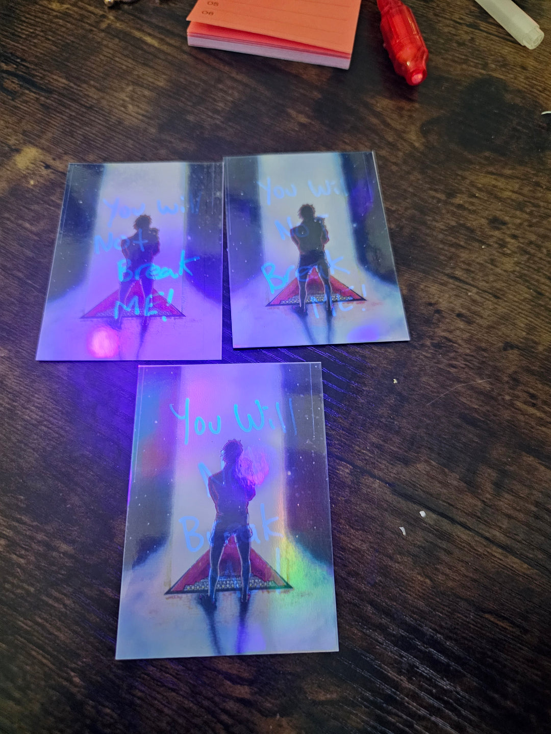 Dungeon Crawler Trading cards - Foil Secret Message