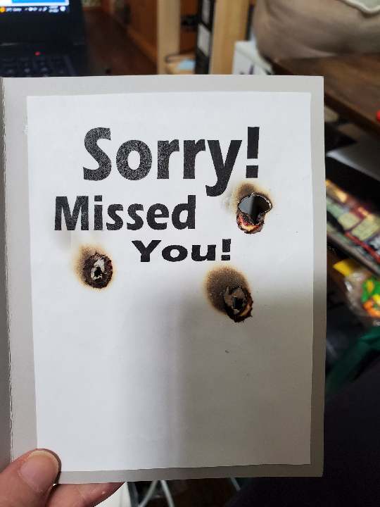 Sorry Missed You - Geeky Card