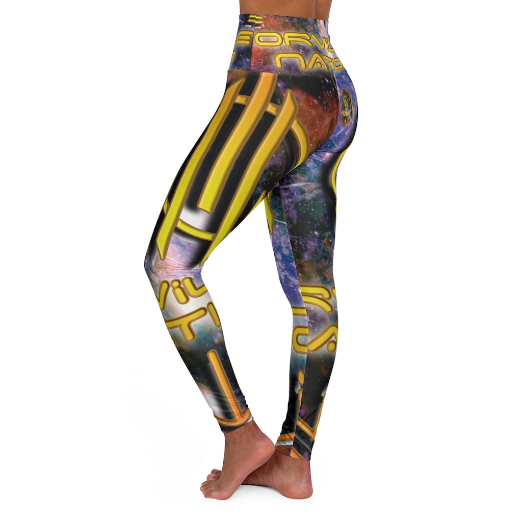 Orville Nation High Waisted Yoga Leggings