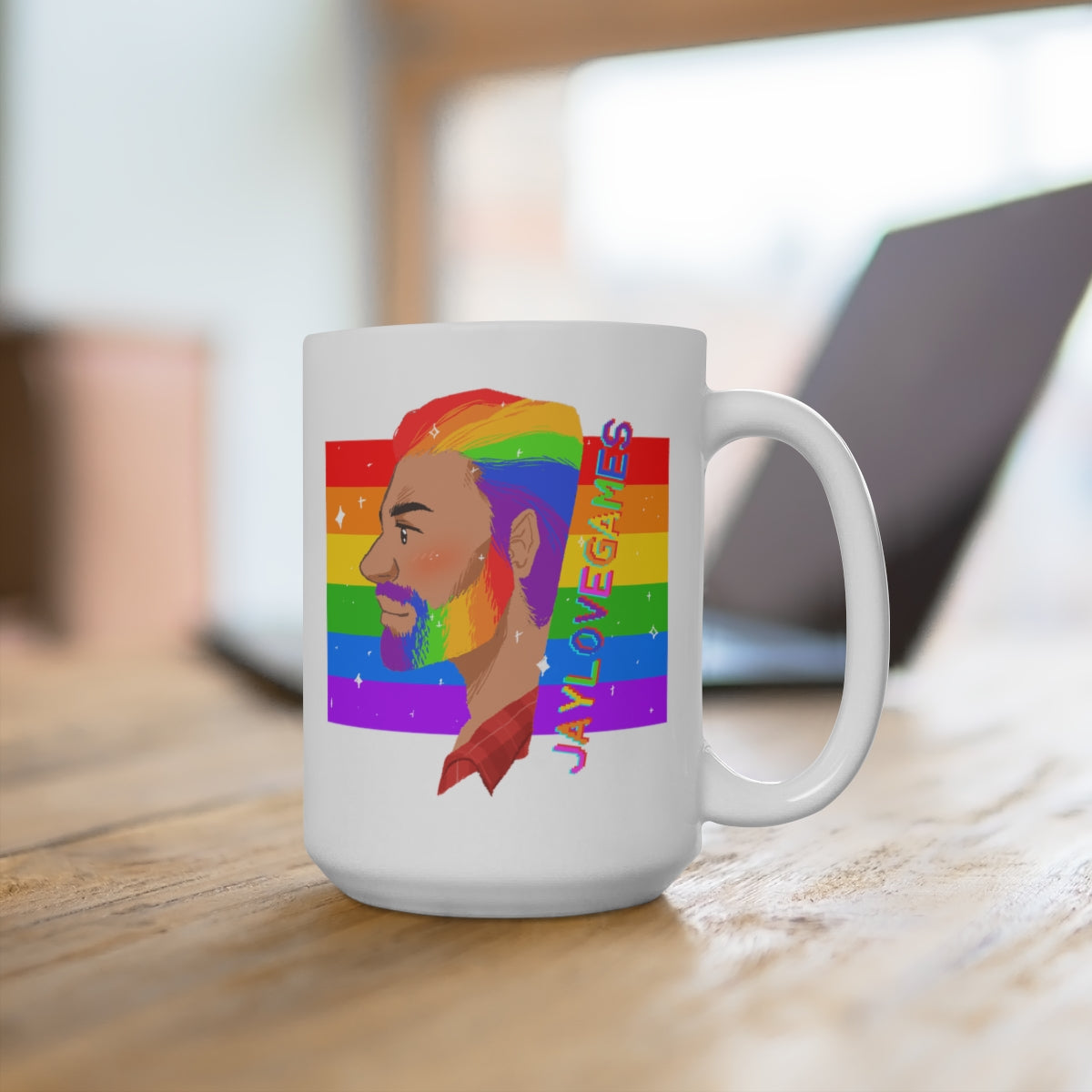 Jaylovegames 2021 Pride Mug 15oz