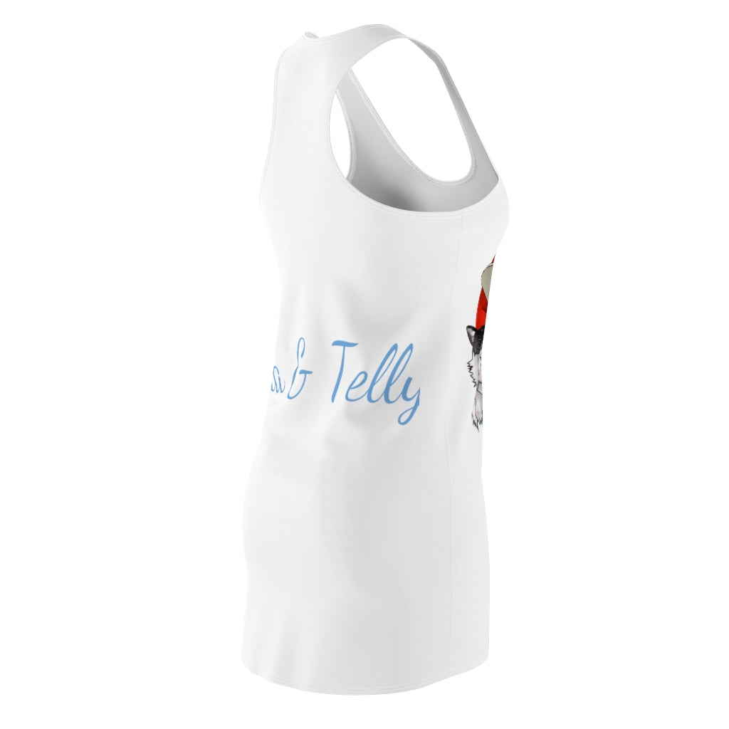 Tea & Telly With Cats Women's Comfy Night Dress