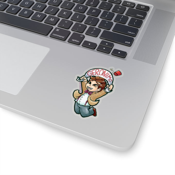 11th Doctor "Geronimo" Fan Kiss-Cut Stickers