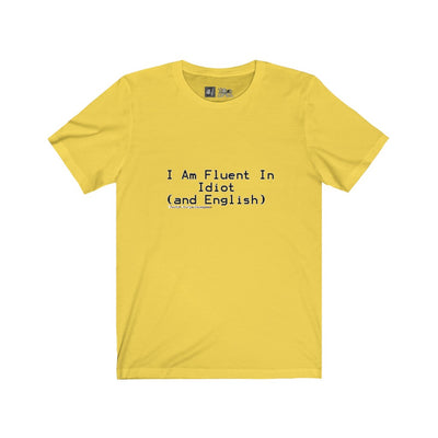 Jaylovegames "fluent" Unisex Jersey Short Sleeve Tee