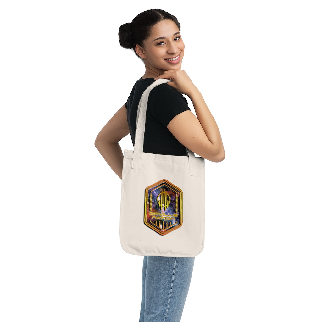 ORVILLE NATION Organic Canvas Tote Bag