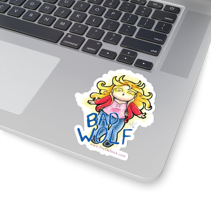 Rose "Bad Wolf" Fan Kiss-Cut Stickers