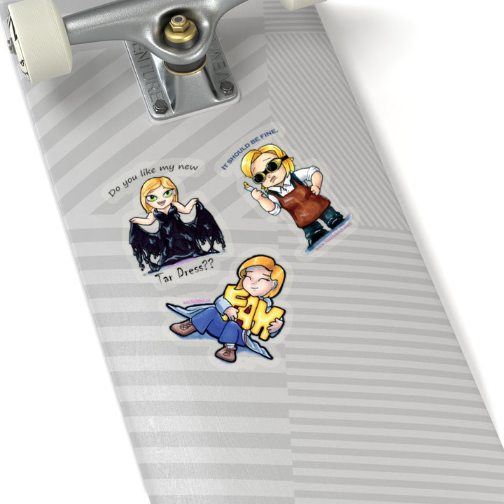13th Doctor Fan Kiss-Cut Multi Stickers