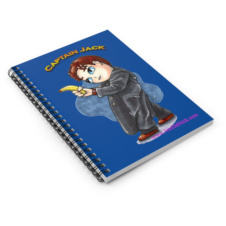 Captain Jack Spiral Notebook - Ruled Line