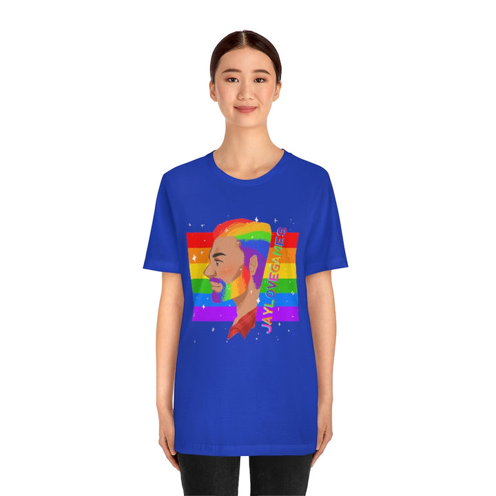 Jaylovgames's Pride Logo Unisex Jersey Short Sleeve Tee