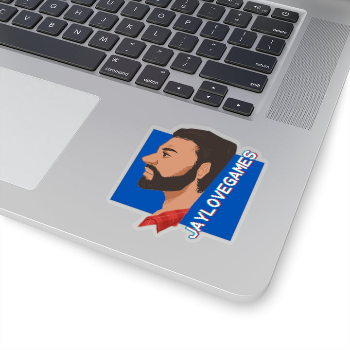 Jaylovegame's Logo Kiss-Cut Stickers