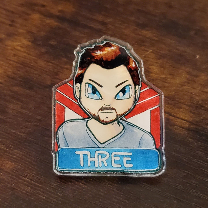 Crew of the Raza- Dark Matter Fan Character Pin Set