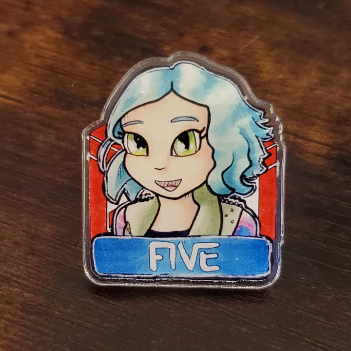 Crew of the Raza- Dark Matter Fan Character Pin Set