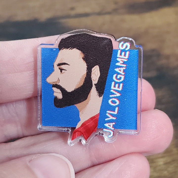 Jaylovegame Acrylic Pin