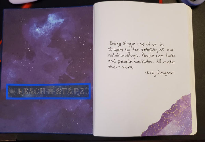 Custom 128 Page Unlined Journal - Let your Fandom OUT!