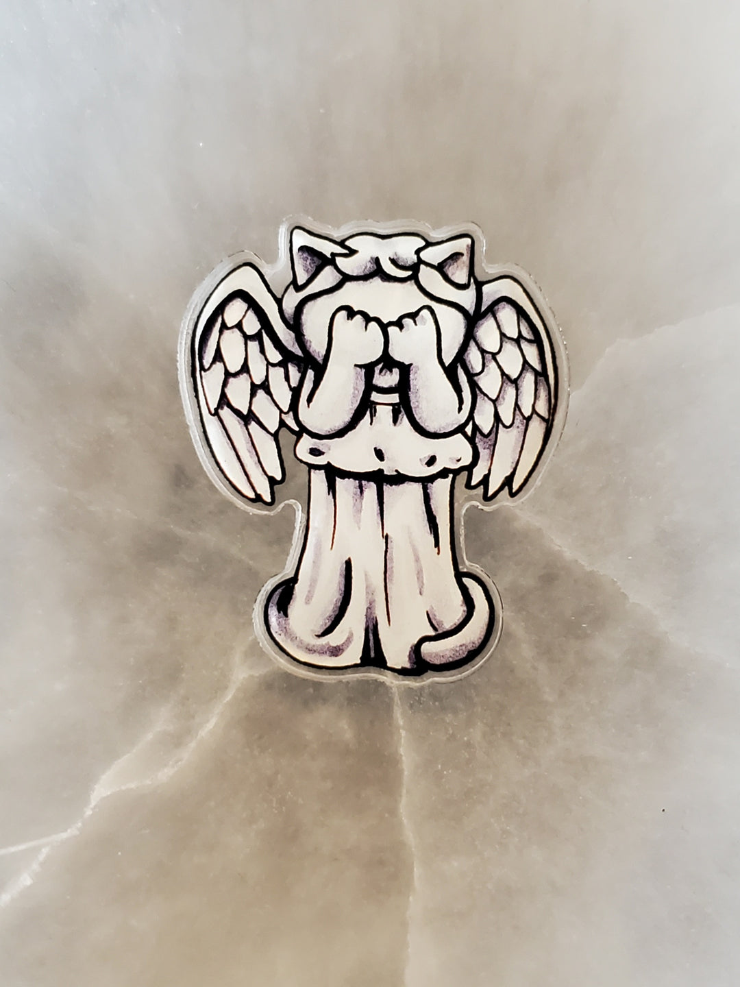 Mewling Kittens [Resting and Attack] Doctor Mew Acrylic Pin
