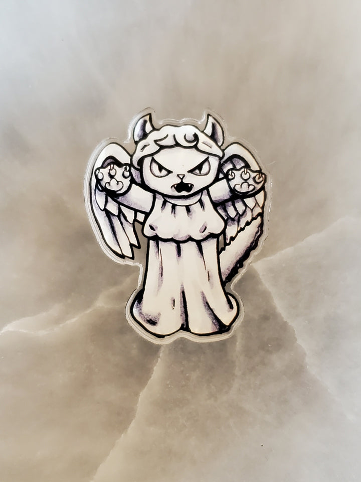 Mewling Kittens [Resting and Attack] Doctor Mew Acrylic Pin