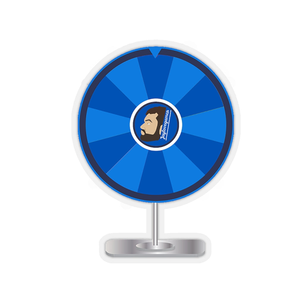 Wheel of Instant Regret Kiss-Cut Stickers
