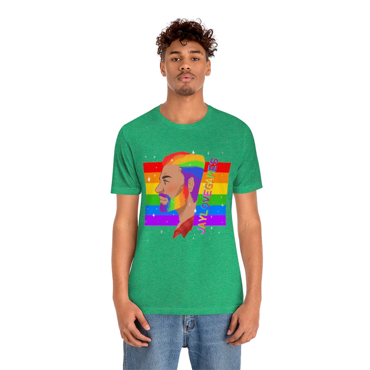 Jaylovgames's Pride Logo Unisex Jersey Short Sleeve Tee
