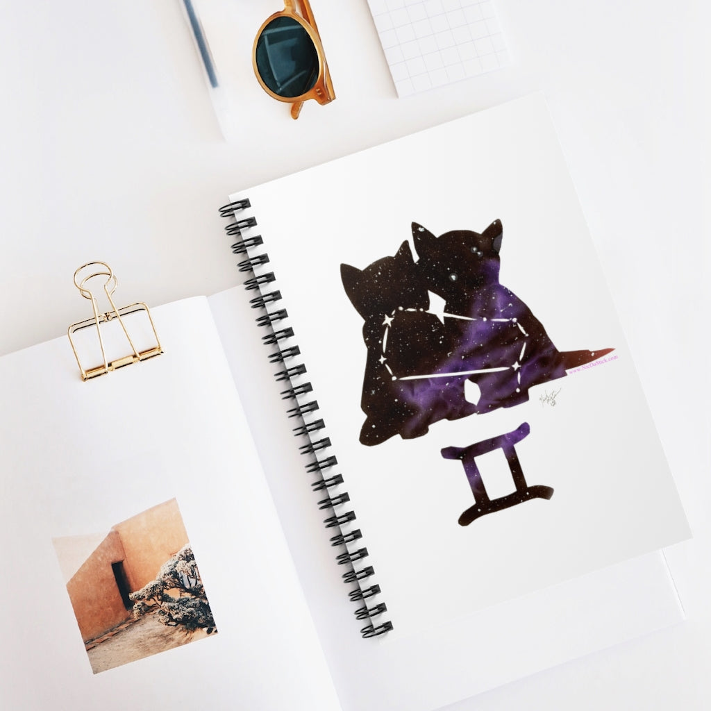 Gemini Spiral Notebook - Ruled Line