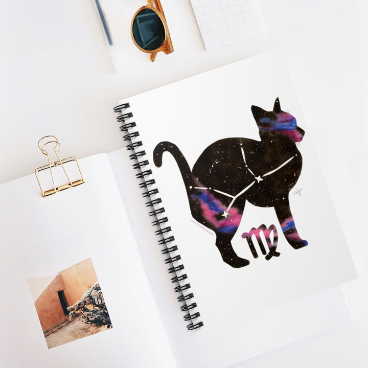 Virgo Spiral Notebook - Ruled Line