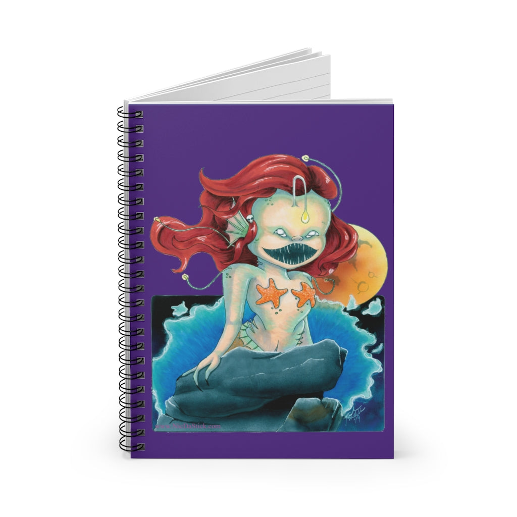 The Little Fearmaid - Scary Tales Series 1 Spiral Notebook - Ruled Line