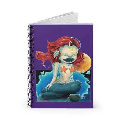The Little Fearmaid - Scary Tales Series 1 Spiral Notebook - Ruled Line