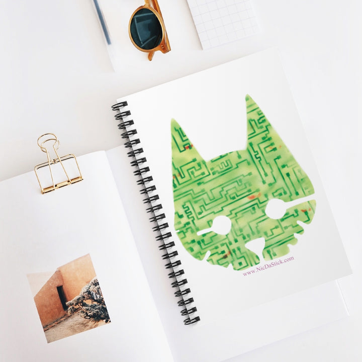 Stray - Circuit Fan Spiral Notebook - Ruled Line
