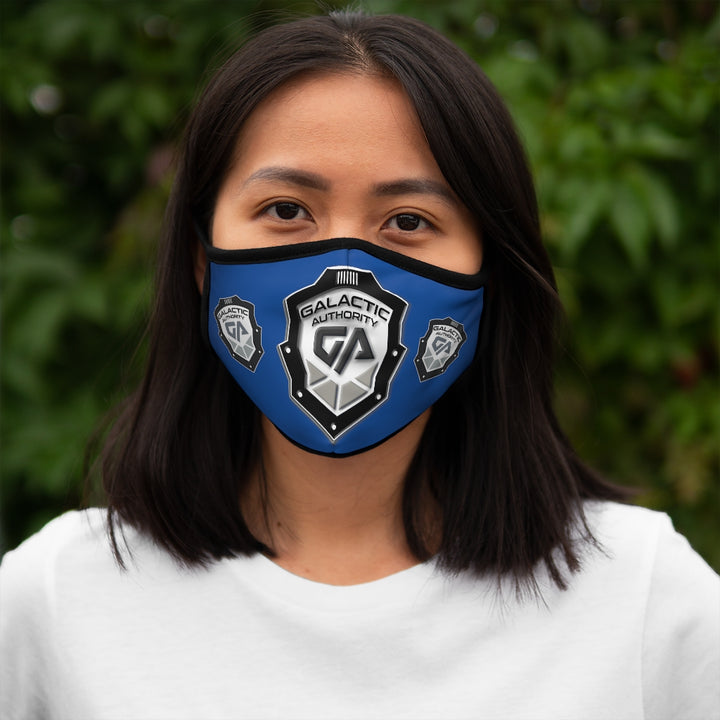 Dark Matter Galatic Authority Fan Fitted Polyester Face Mask