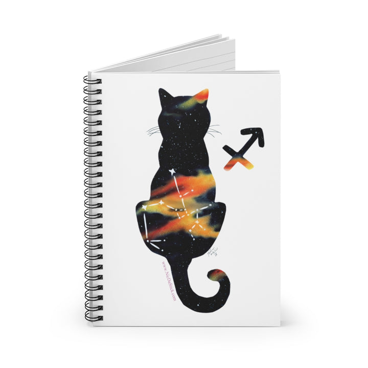 Sagittarius Spiral Notebook - Ruled Line