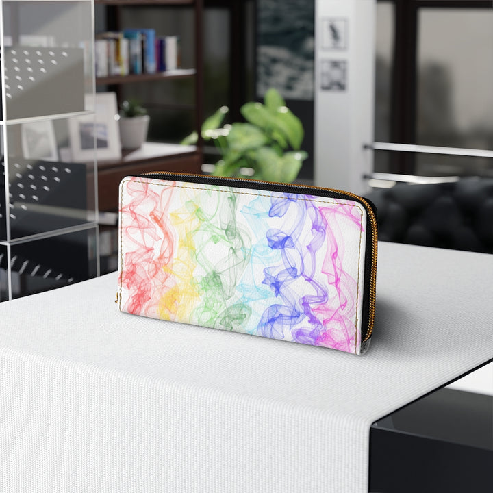 Rainbow Ink Pride Zipper Wallet
