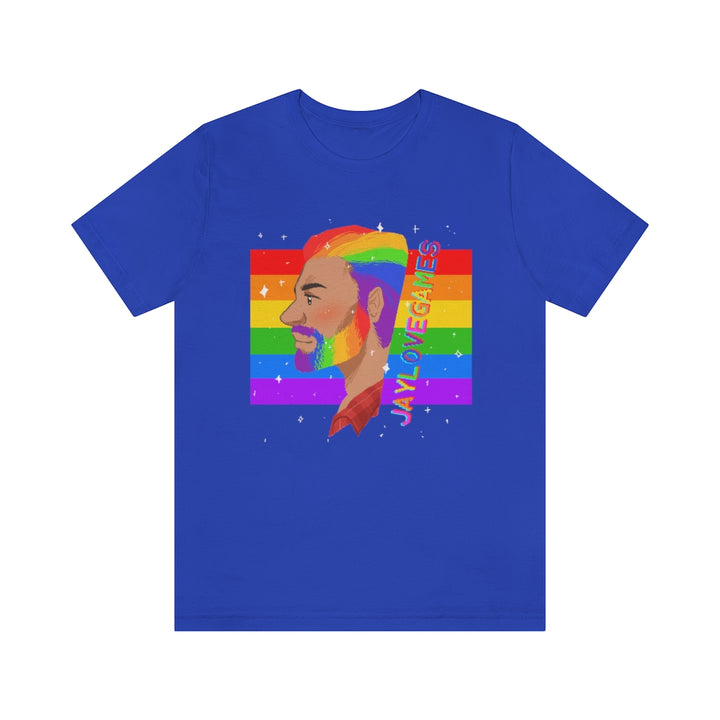 Jaylovgames's Pride Logo Unisex Jersey Short Sleeve Tee