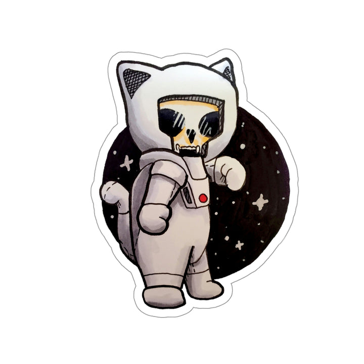 Vashta Purr Standing Doctor Mew Die-Cut Vinyl Stickers