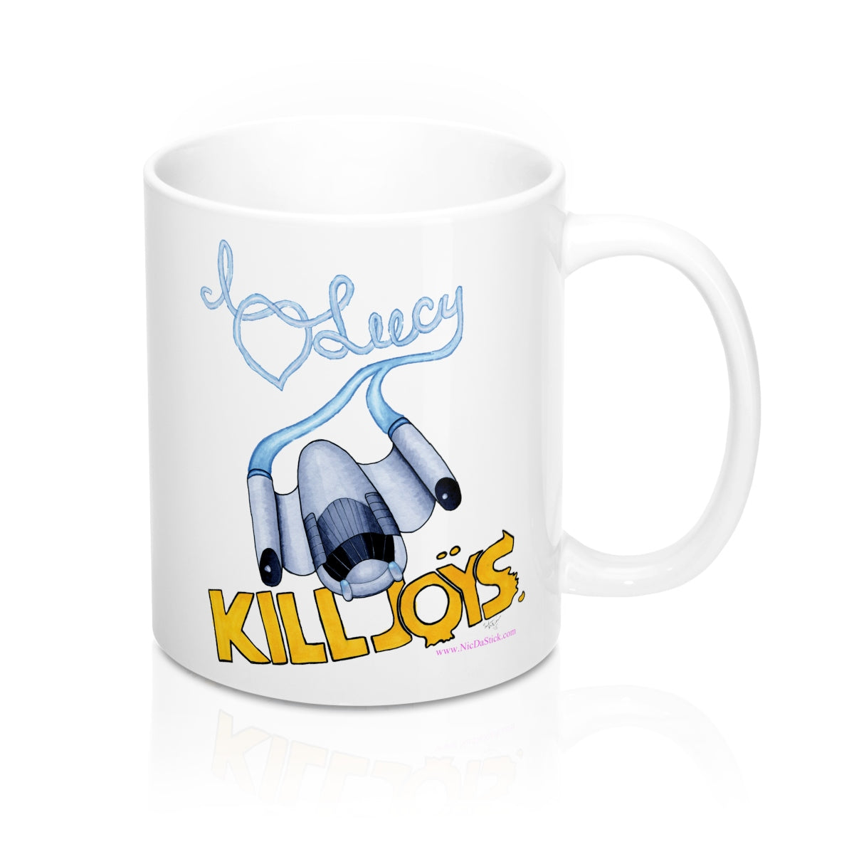 KillJoys - I love Lucy Mug 11oz,Mug - Nic Da Stick Creations