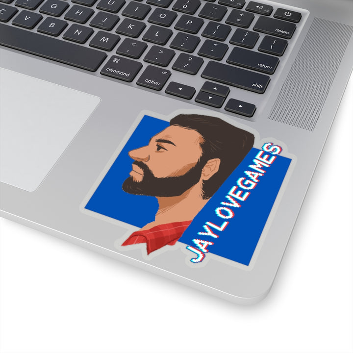 Jaylovegame's Logo Kiss-Cut Stickers