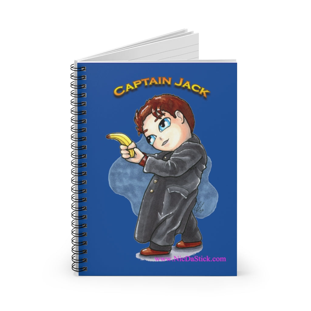 Captain Jack Spiral Notebook - Ruled Line