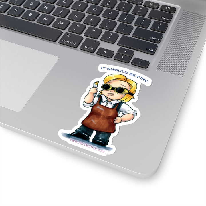 13th Doctor "That will do" Fan Kiss-Cut Stickers