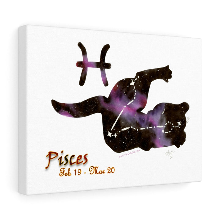 Pisces Zodicat Print