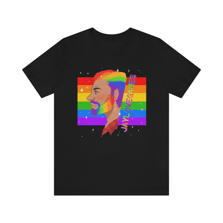 Jaylovgames's Pride Logo Unisex Jersey Short Sleeve Tee