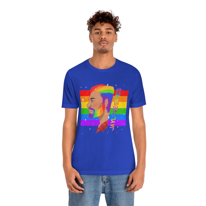 Jaylovgames's Pride Logo Unisex Jersey Short Sleeve Tee