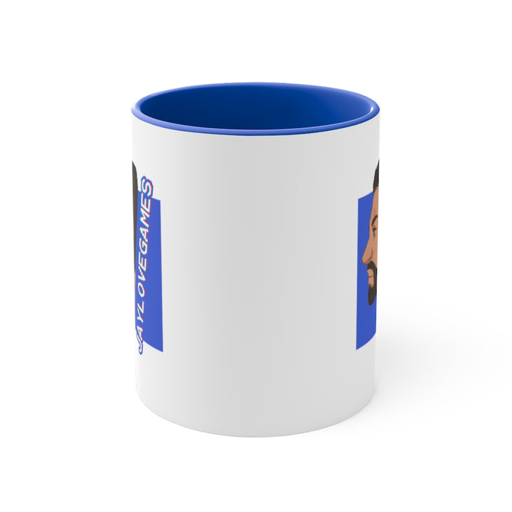 Jaylovegames Logo Accent Mug (11oz)