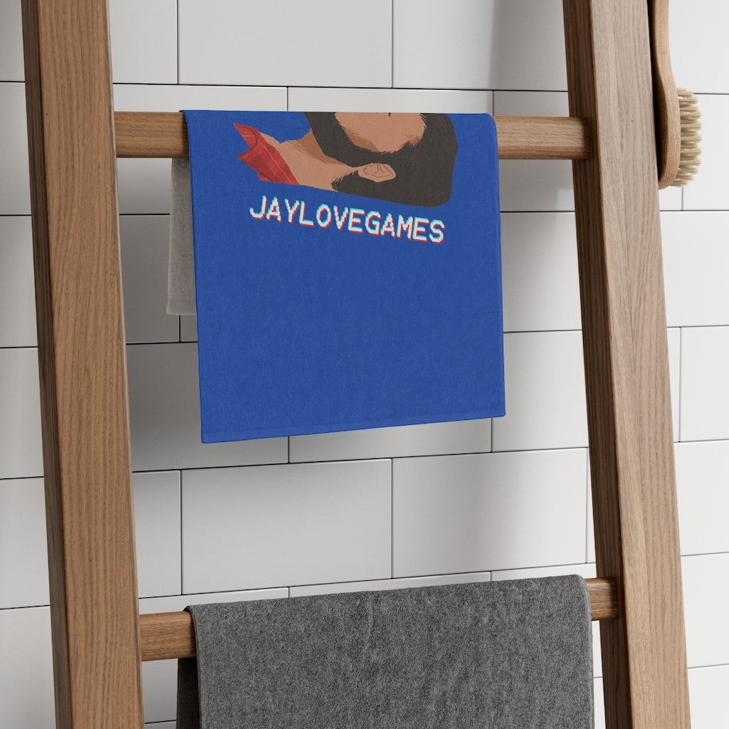 Jaylovegames Logo Rally Towel, 11x18