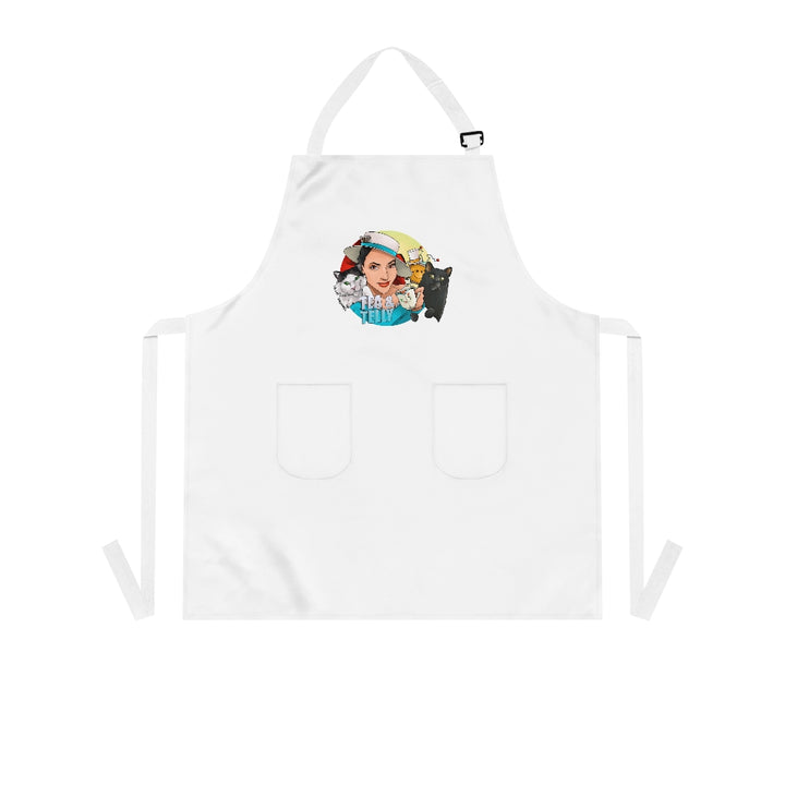 Tea & Telly w/cats Apron (AOP)