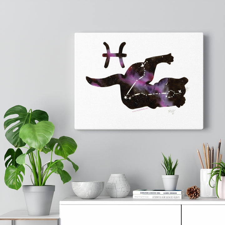 Pisces Zodicat Print