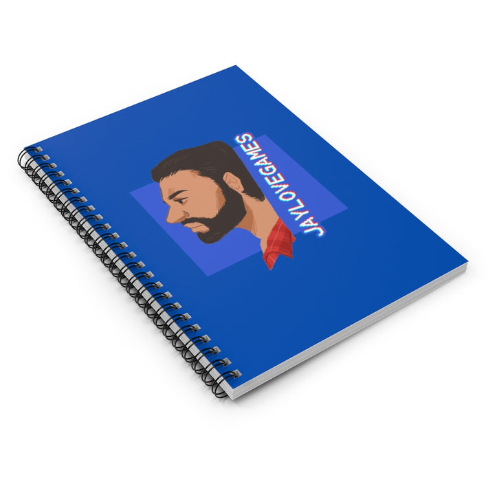 Jaylovegames logo Spiral Notebook - Ruled Line