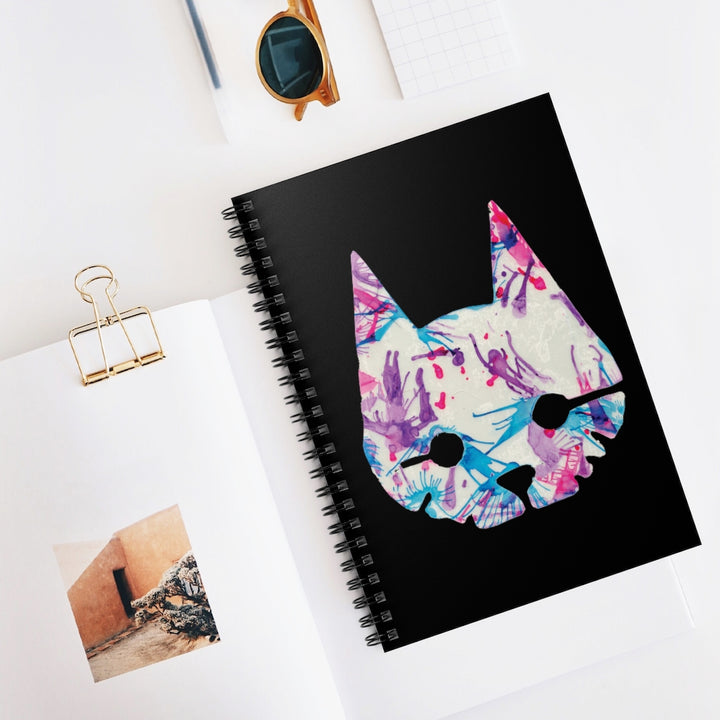 Stray - Splat 2 Fan Spiral Notebook - Ruled Line