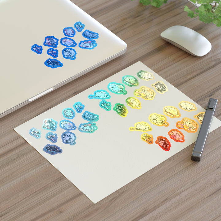 Doctor Mew "The Doctors" Doctor Who Parody Sticker Sheets