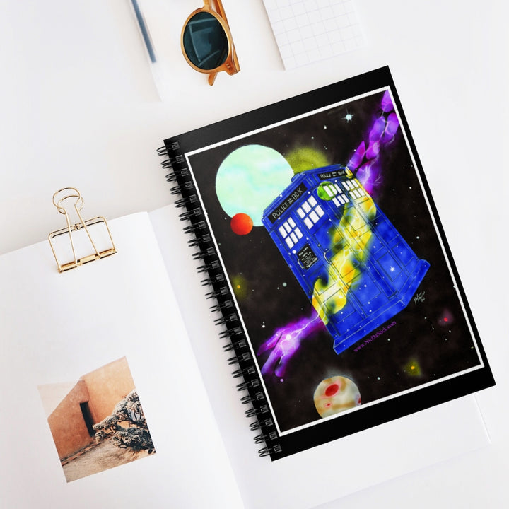 Ghost Monument Spiral Notebook - Ruled Line