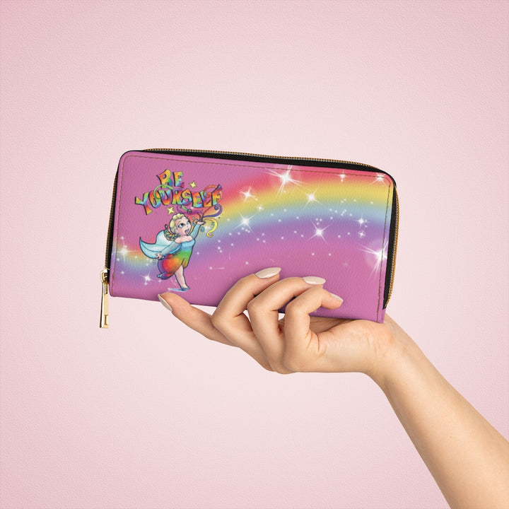 Be Yourself Pride Zipper Wallet