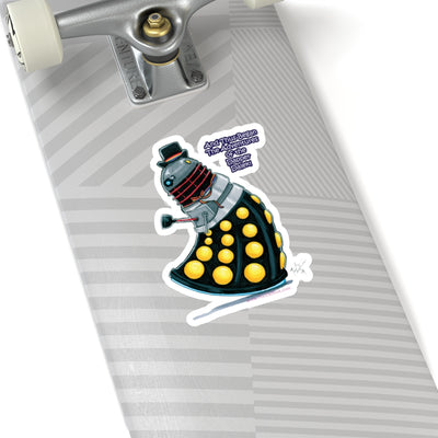 Dapper Dalek Kiss-Cut Stickers
